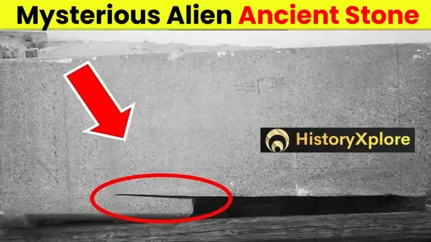 Mysterious Alien Cut Found In Ancient Stone Blocks